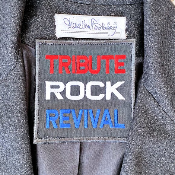 Aerosmith - Angel Rhinestone Black Metallic Jacket - Picture 7 of 8